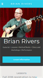 Mobile Screenshot of brianrivers.com